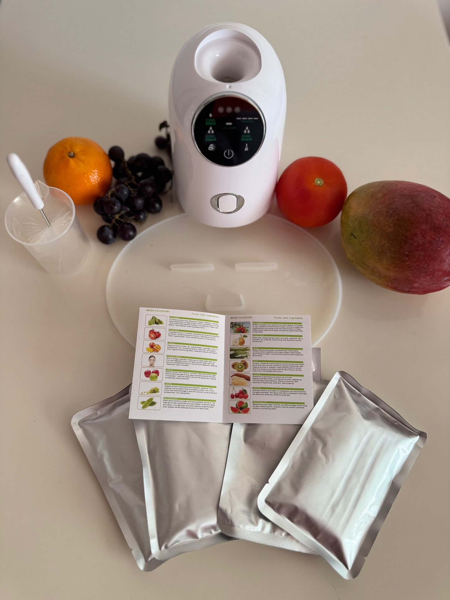 FRUT’MAKER™ – Créez vos masques frais et naturels en un gestee