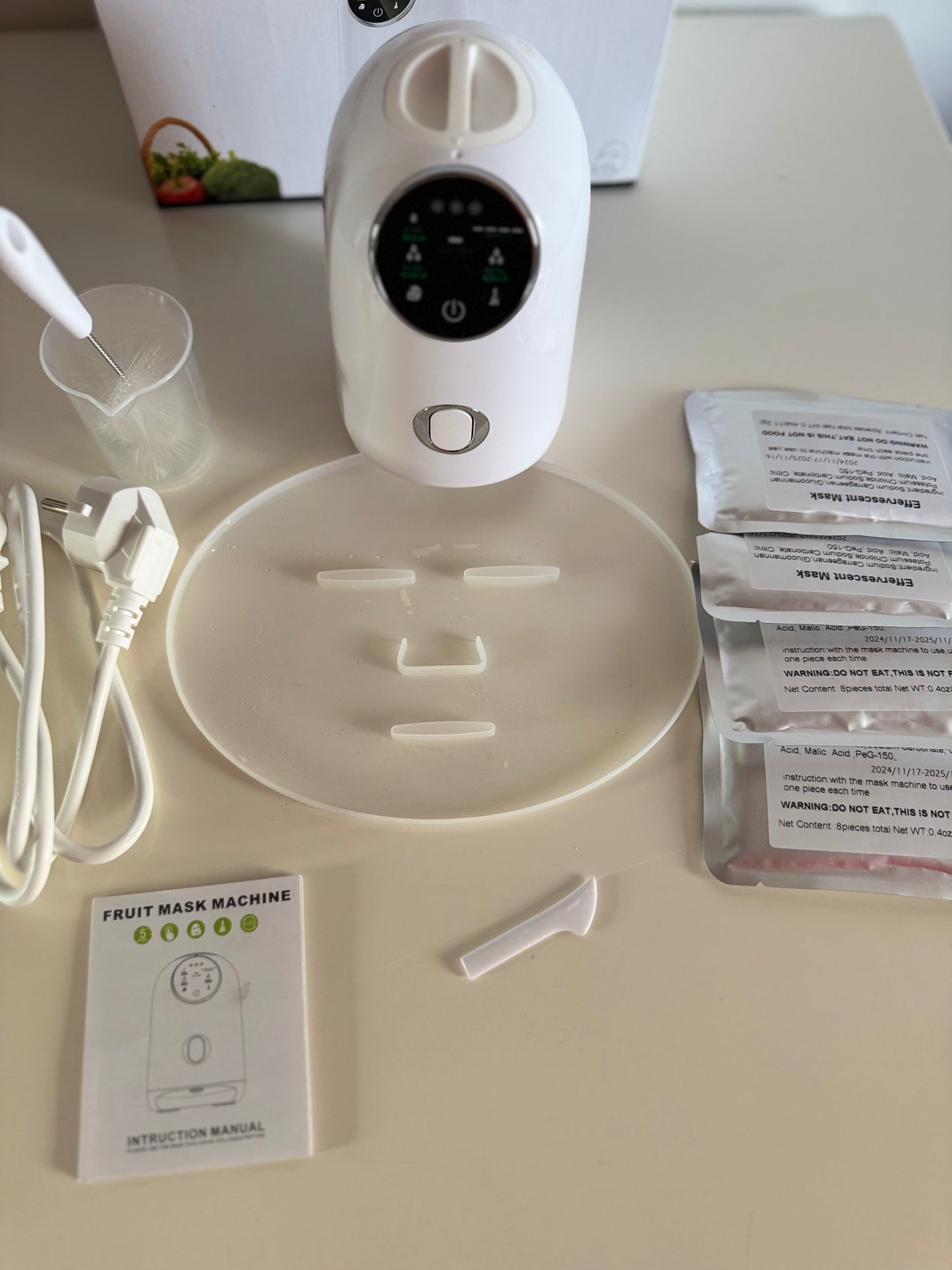FRUT’MAKER™ – Créez vos masques frais et naturels en un gestee